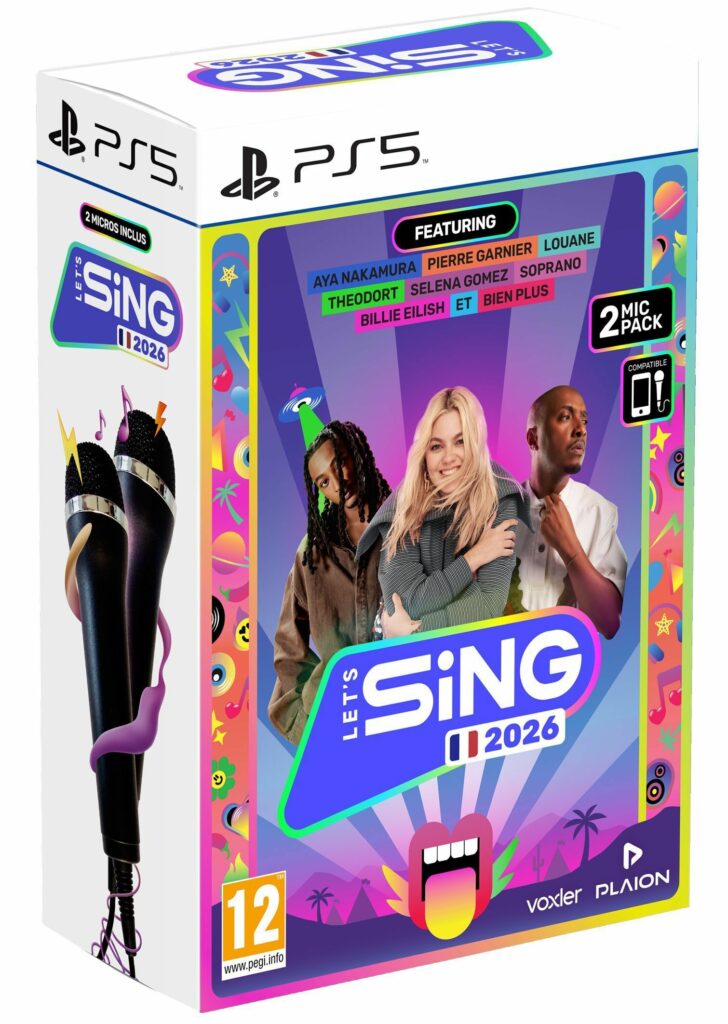 Let's Sing 2026 avec 2 micros (PS5/Switch/Xbox)