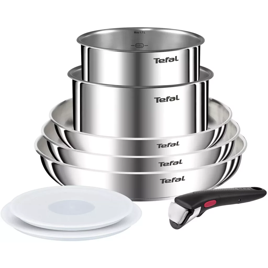 Batterie de cuisine Tefal Ingenio Emotion 8 pièces à 79,99€