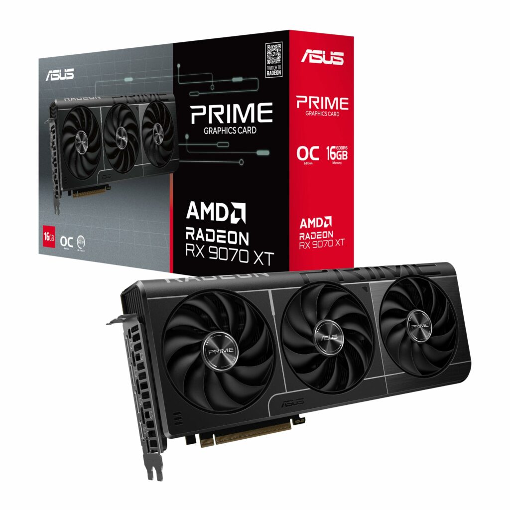 ASUS Prime Radeon RX 9070 XT OC 16 Go