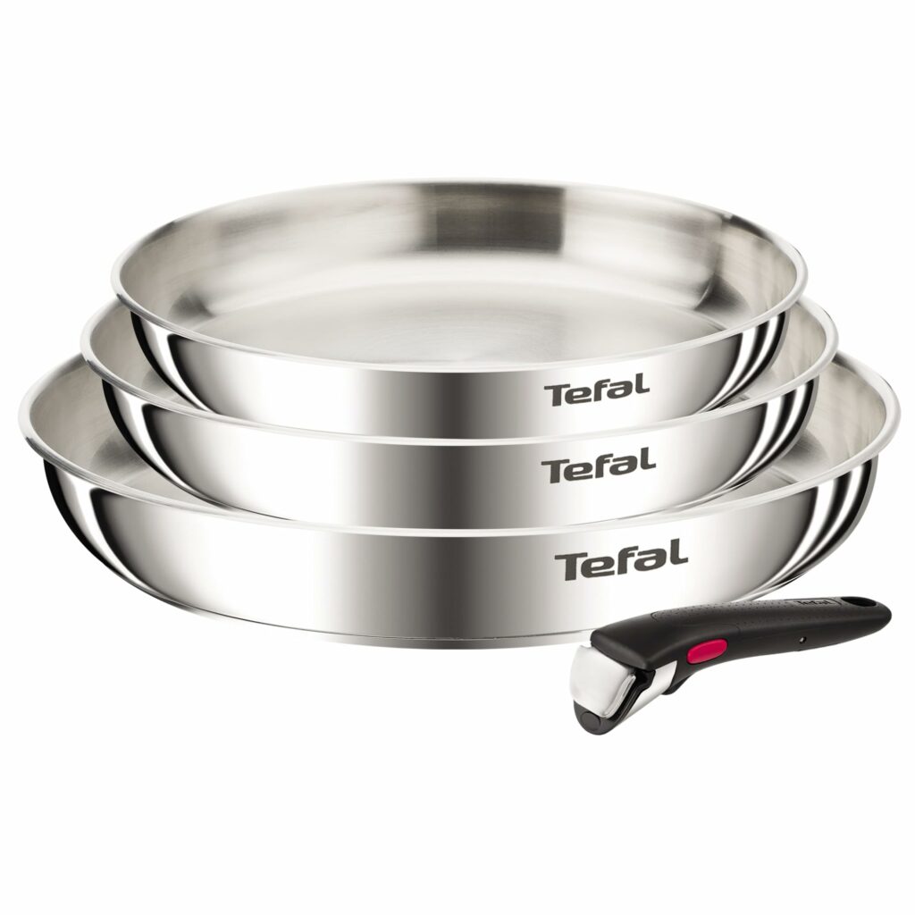 Lot Tefal Ingenio Serenity (3 poêles + poignée)