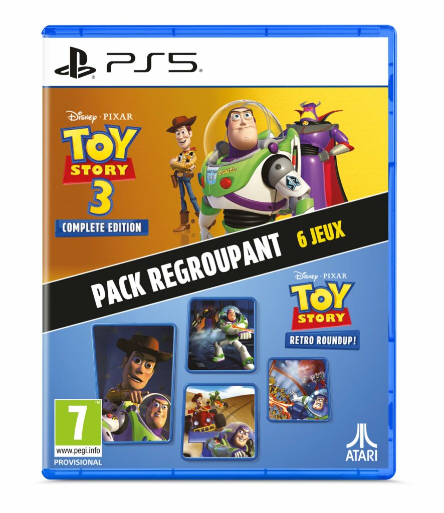 Pack jeux Toy Story sur PS5