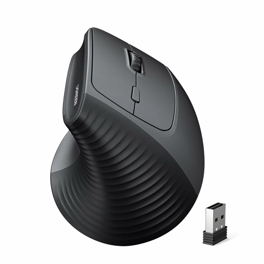 Souris verticale UGREEN 2,4G ergonomique 4000 DPI