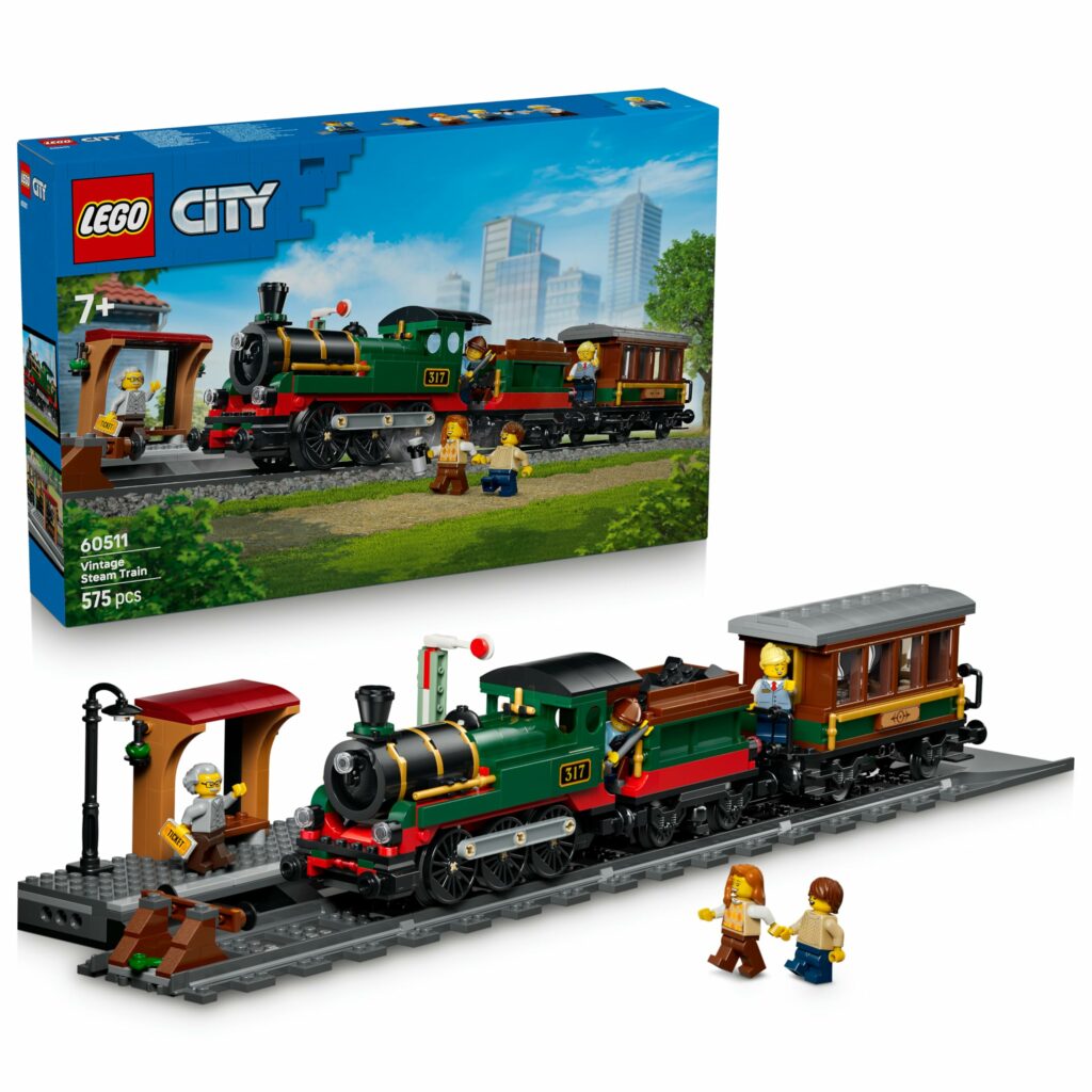 LEGO City 60511 train à vapeur rétro