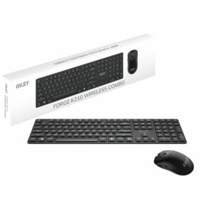 Combo clavier + souris sans fil MSI Forge K210 à 29,99€ chez Amazon