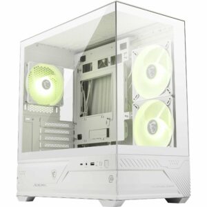Boîtier MSI MAG PANO M110R blanc à 89,99€ chez Amazon