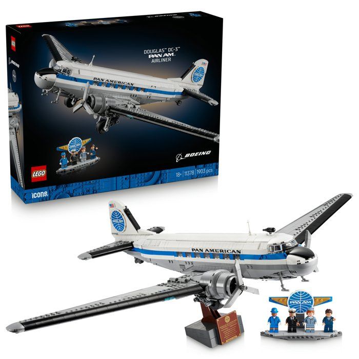 LEGO Icons 11378 DC-3 Pan Am