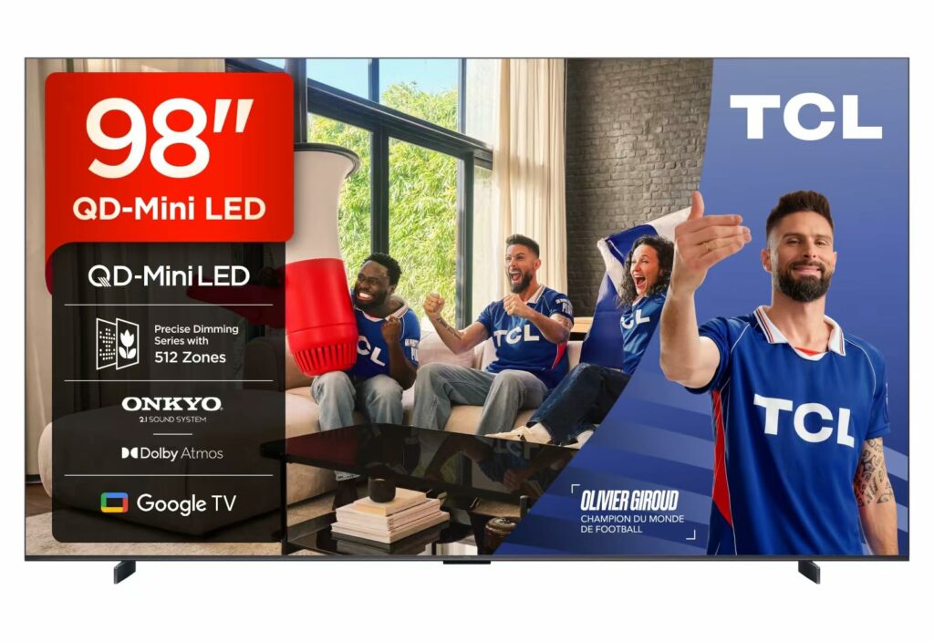 TV 98" TCL 98Q6C QD-Mini LED 4K
