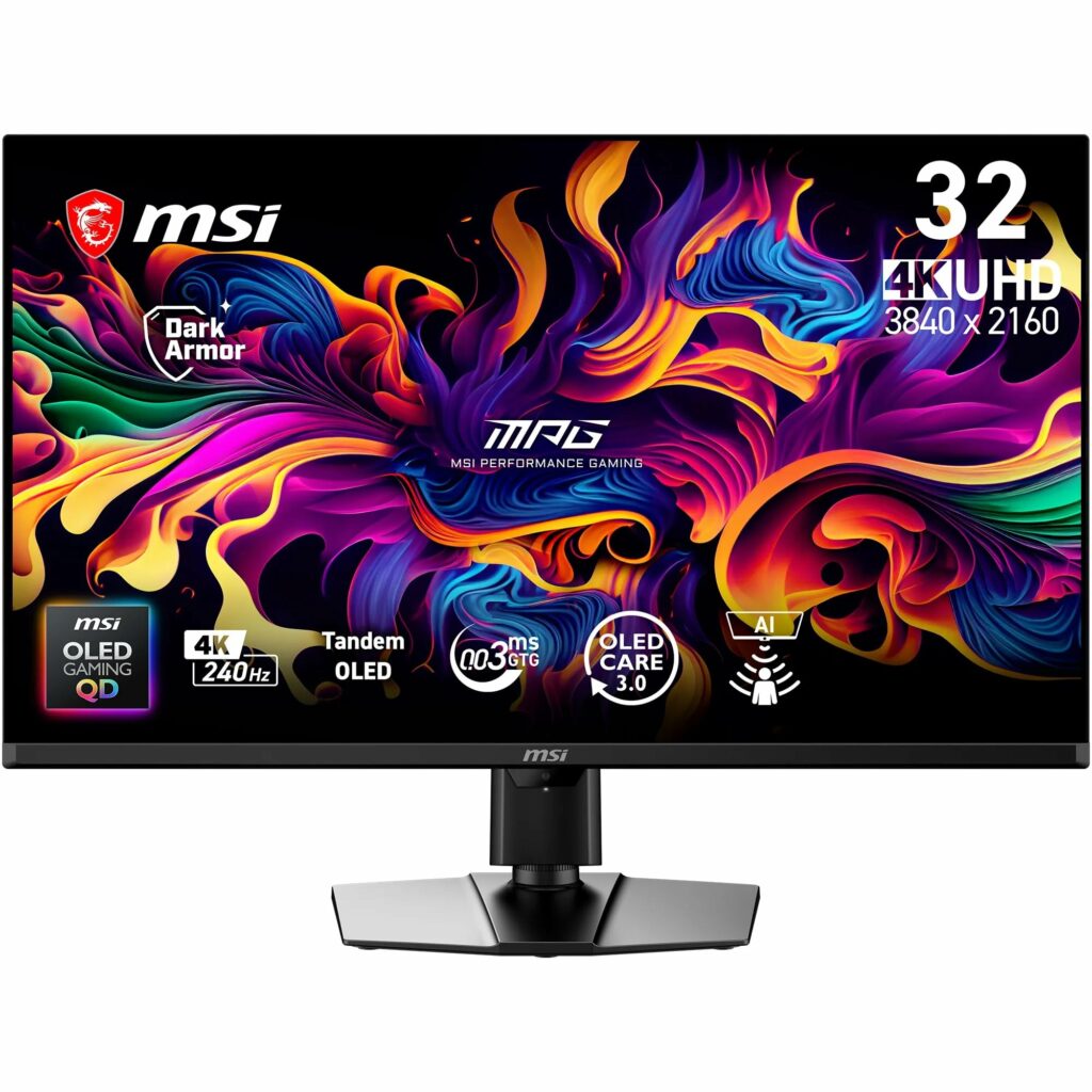 MSI MPG 322UR QD-OLED X24 32" 4K 240 Hz