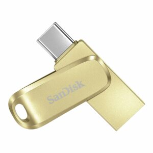 Clé USB SanDisk 128 Go Ultra Dual Drive Luxe à 21,99€ chez Amazon