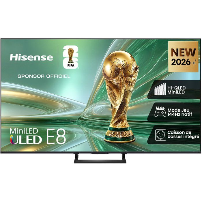 TV Hisense 50E8S 4K MiniLED QLED 144 Hz
