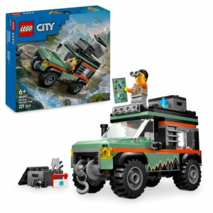 LEGO City Camion 4×4 tout-terrain 60447 à 14,24€ chez Amazon