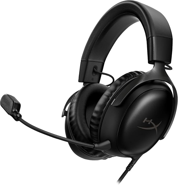 HyperX Cloud III – Casque de Gaming Filaire, Noir