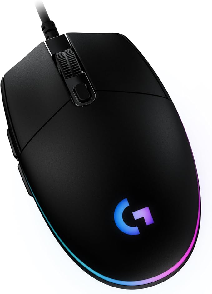 Logitech G G203 Lightsync Souris Gaming - noire