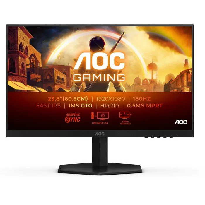 AOC G4 24G42E écran plat de PC 60,5 cm (23.8") 1920 x 1080 pixels Full HD LCD Noir