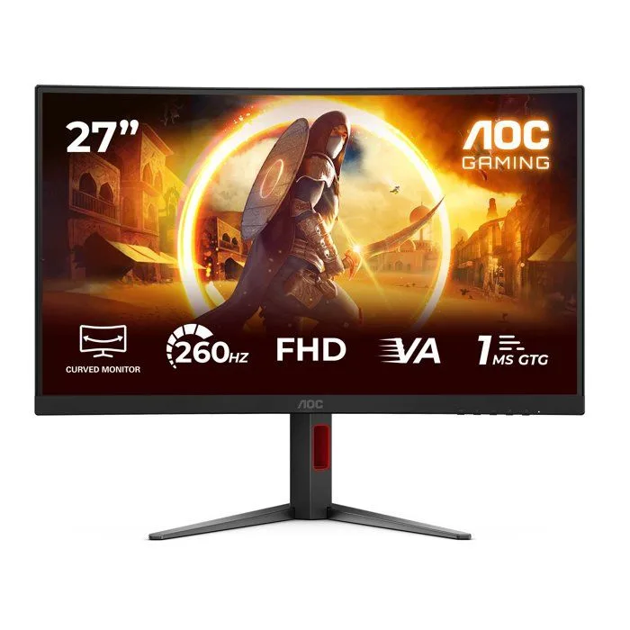 AOC G4 C27G4Z2 écran plat de PC 68,6 cm (27") 1920 x 1080 pixels Full HD LCD Noir, Rouge