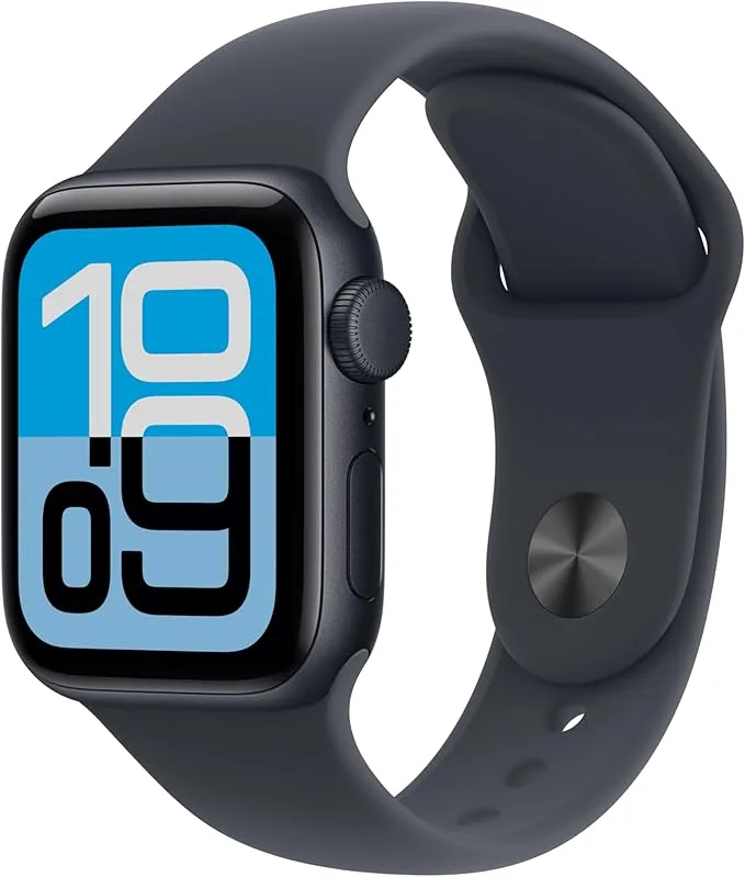 Apple Apple Watch SE 3 GPS 40 mm boîtier noir / bracelet sport noir S/M (MEH94ZR/A)