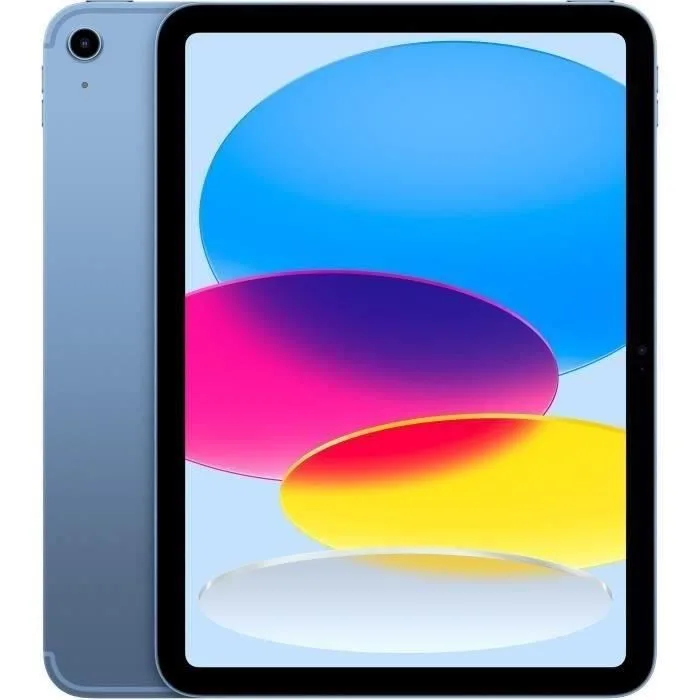 Apple - iPad A16 (2025) - 11" - Wi-Fi + Cellular - 128Go - Bleu