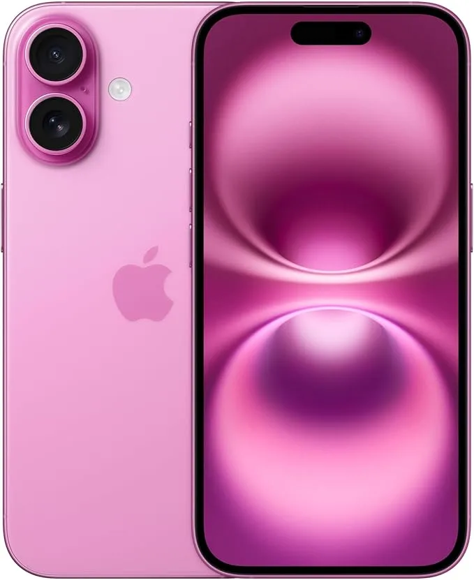 Apple iPhone 16 128 Go Rose (MYEA3ZD/A)
