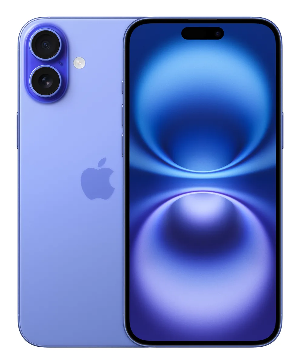 Apple iPhone 16 Plus 17 cm (6.7") Double SIM iOS 18 5G USB Type-C 256 Go Bleu