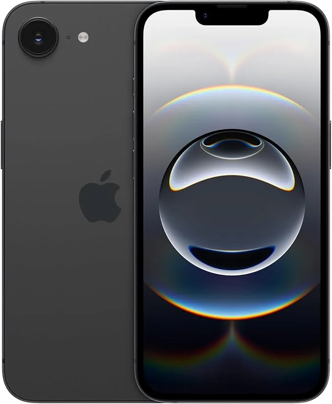 Apple iPhone 16e 15,5 cm (6.1") Double SIM iOS 18 5G USB Type-C 128 Go Noir