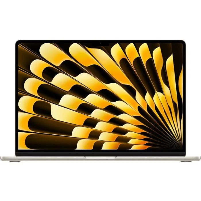 Apple MacBook Air 15 pouces · Ordinateur portable · 15″ · 16 Go · 512 Go · Lumière stellaire · Wi-Fi 7