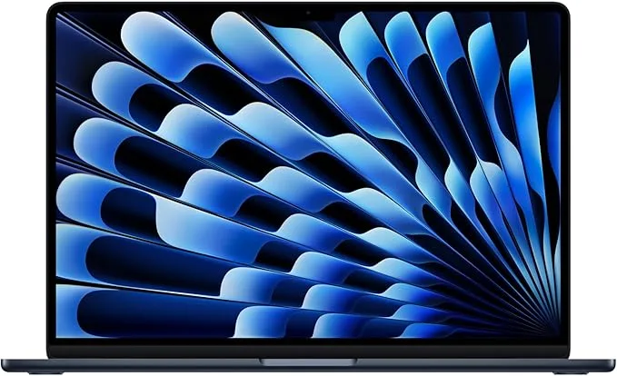 Apple MacBook Air Apple M M5 Ordinateur portable 38,9 cm (15.3") 16 Go 512 Go SSD Wi-Fi 7 (802.11be) macOS Tahoe Marine