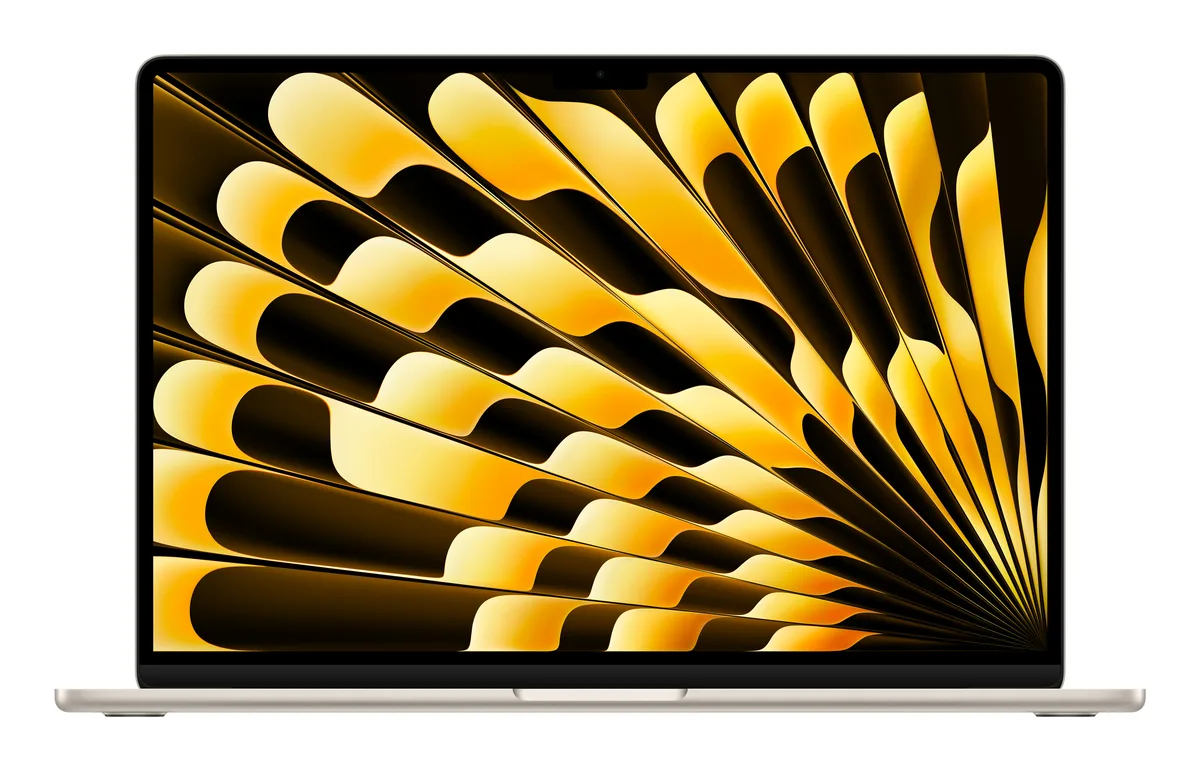 Apple MacBook Air · Ordinateur portable · 15.3″ · 16 Go · 512 Go · Beige · Wi-Fi 6E