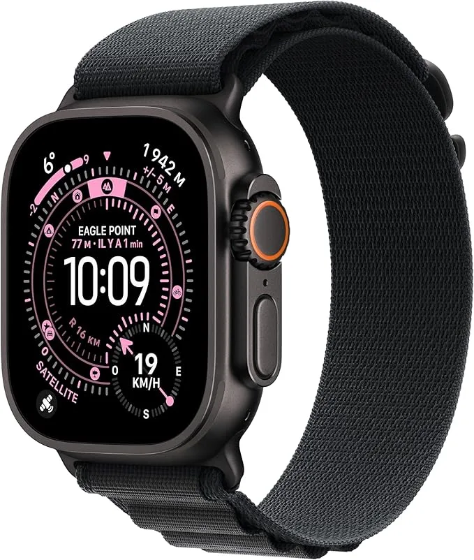 Apple Watch Ultra 3 [GPS + Cellular 49 mm] Montre connectée Course à · Noir