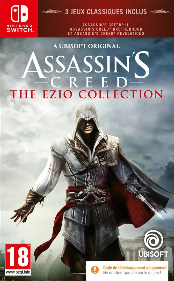 Assassin's Creed The Ezio Collection - Code de téléchargement - Nintendo Switch