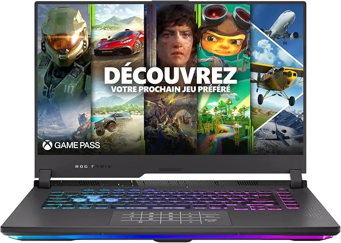 Asus ROG STRIX-G15-G513RS-HQ004W PC Portable Gamer 15″ 2,5k WQHD 165 Hz · Ordinateur portable · 16 Go · 1 To · RTX 3080