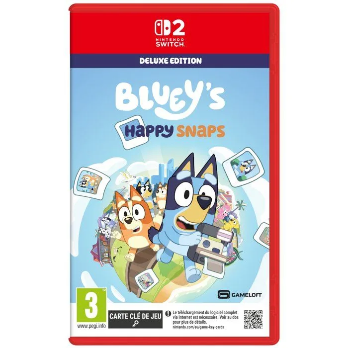 Bluey's Happy Snaps - Day One - Deluxe Edition - Nintendo Switch 2