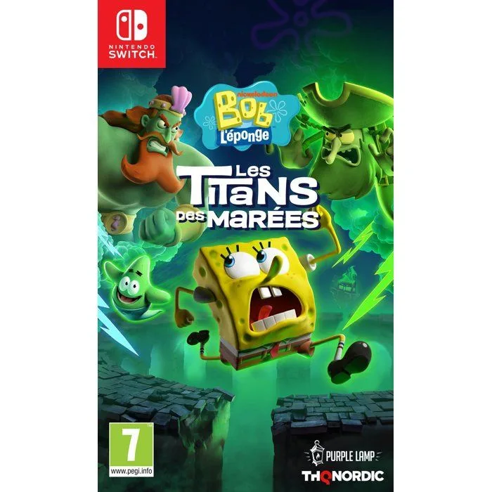 Bob Léponge Les Titans des Marées - Nintendo Switch
