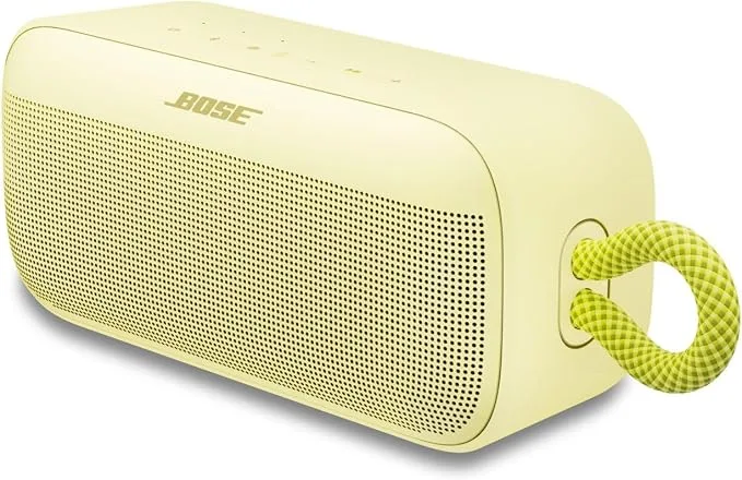 Bose SoundLink Plus, Enceinte Portable Bluetooth, Jusqu’à 20 Heures d’autonomie, Jaune Citron – édition limitée