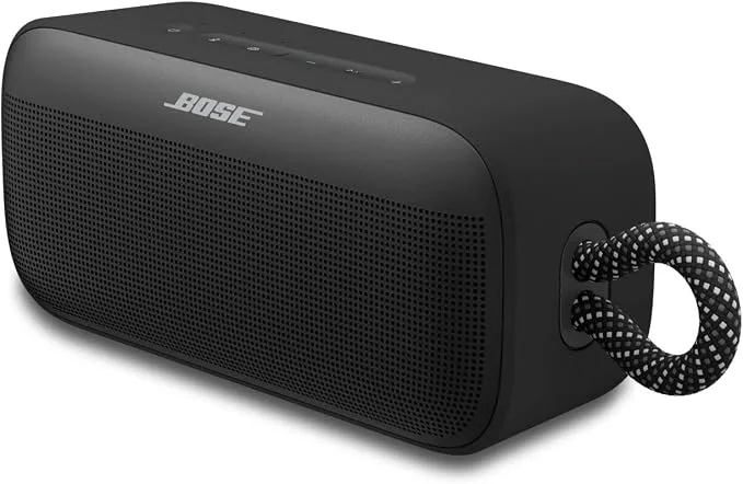 Bose SoundLink Plus, Enceinte Portable Bluetooth, Jusqu’à 20 Heures d’autonomie, Noir