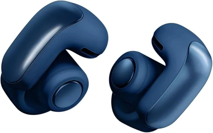 Bose Ultra Open Earbuds Écouteurs Oreilles Libres avec Technologie · Écouteurs sans fil · Bleu · Bleu sidéral