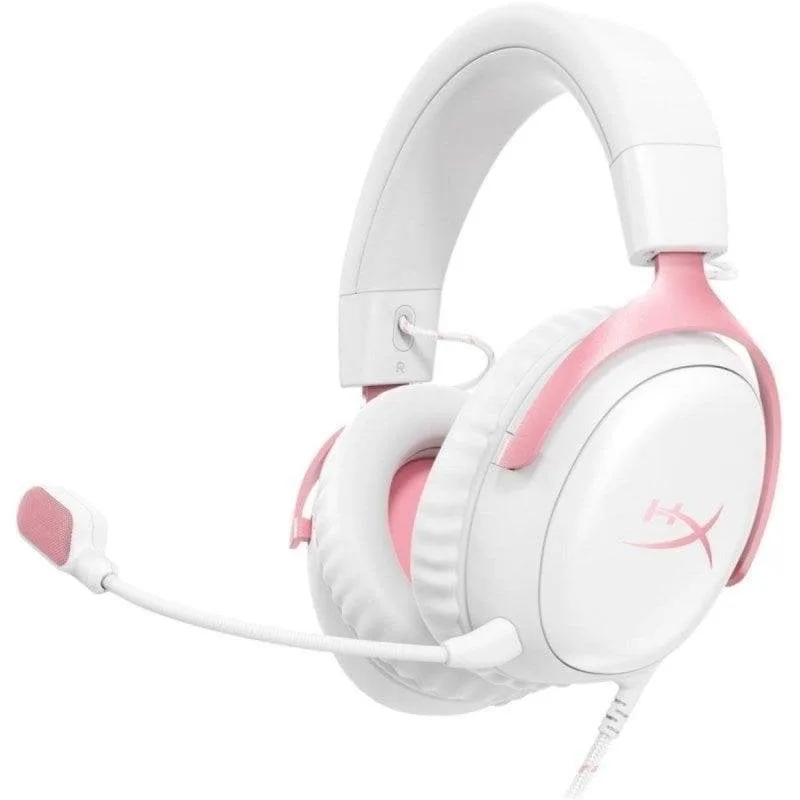 HyperX Cloud III Casque Gaming Filaire · Blanc