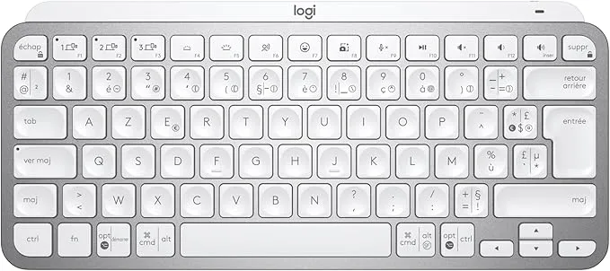 Logitech MX Keys Mini Minimaliste Clavier sans Fil Illuminé