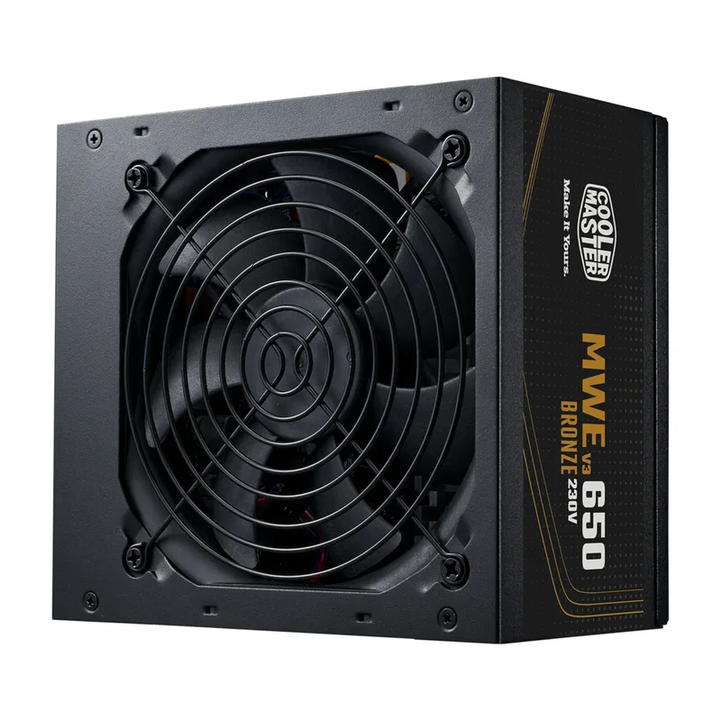 Cooler Master MWE 650W V2 ATX 3.1 - 80+ Bronze - 650 Watts o