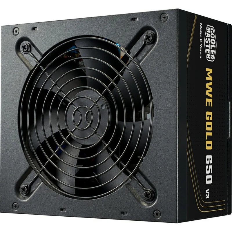 Cooler Master MWE Gold 650 V3 NonModulaire - ATX 3.1 - 80+ Gold - 650 Watts