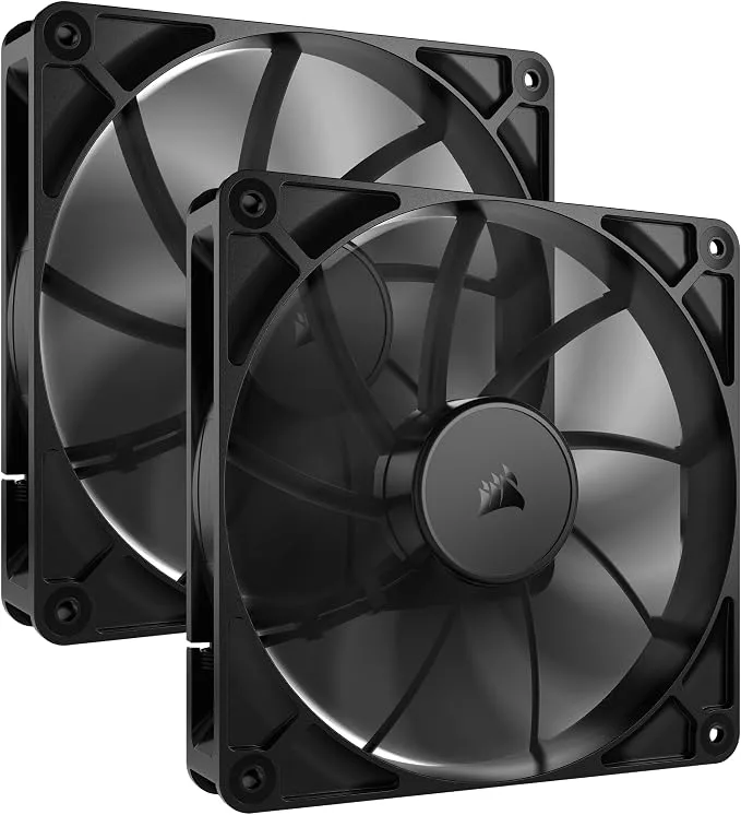 Corsair RS140 140mm Ventilateurs PWM · Noir *2