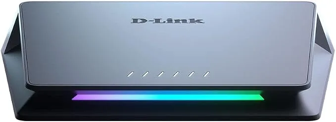 D-Link DMS-106XT commutateur réseau Non-géré 2.5G Ethernet (100/1000/2500) Noir