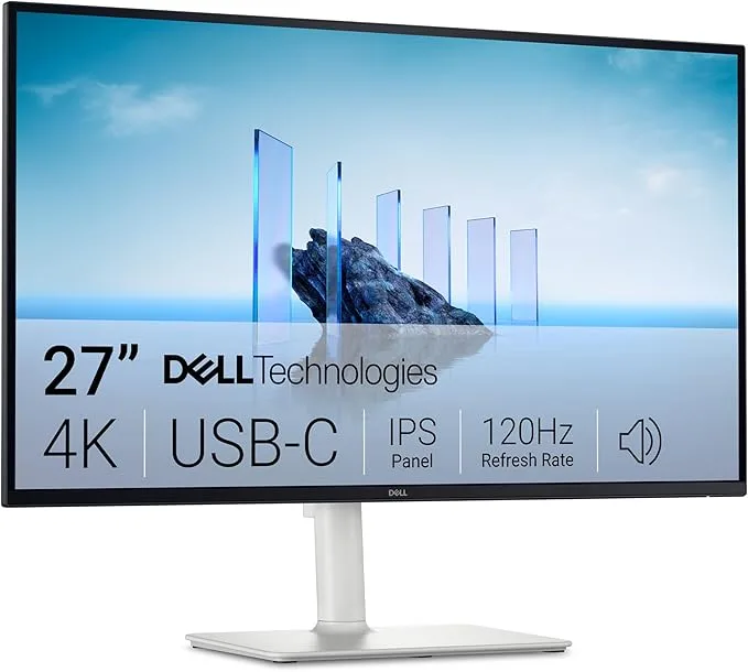Dell 27 Plus USB-C Écran PC - S2725QC, 4K UHD (3840x2160), 120Hz, IPS, 4ms