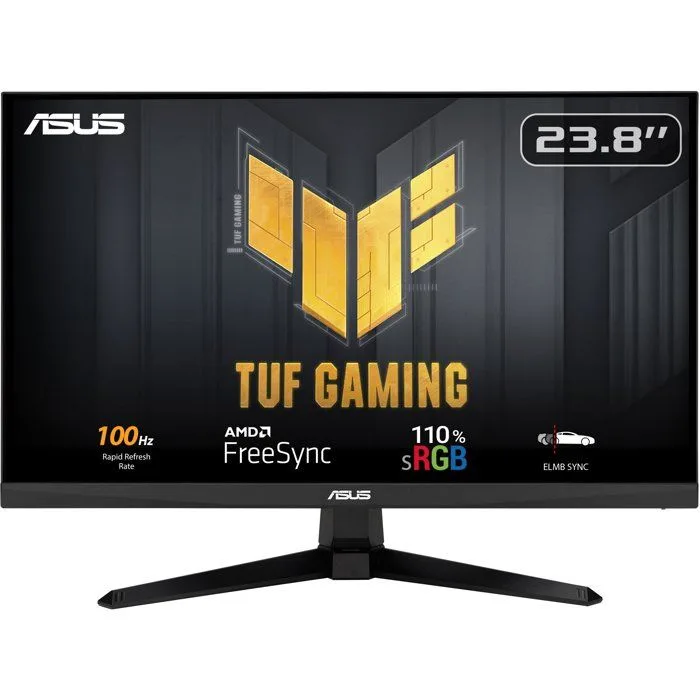 Ecran PC Gamer - Asus - 23.8 - FHD - 100Hz - IPS - 0.5ms - VG246H1A