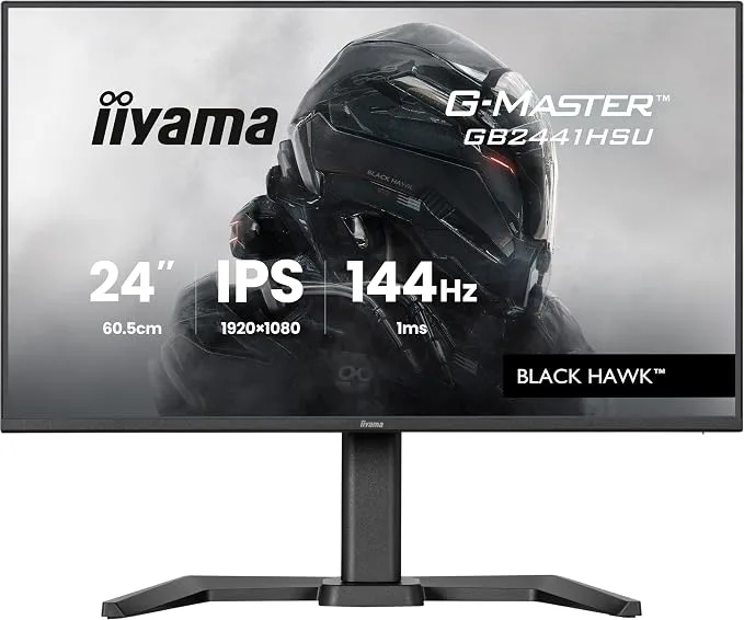Ecran PC Gamer - Iiyama - 24 - FHD - 144Hz - Dalle IPS - 1ms - Réglable en hauteur - G-Master
