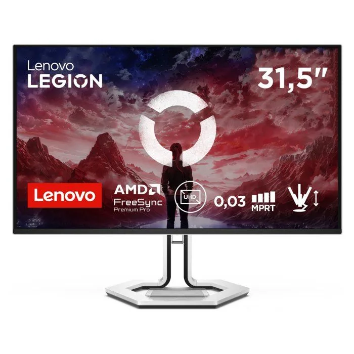 Ecran PC Gamer Lenovo Legion 32UD-10 - 31 5 - UHD - 240Hz - Dalle QD-OLED - 0 03ms - HDR10 - Dolby Vision