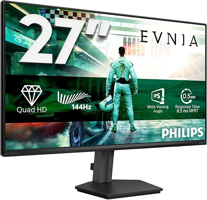 Ecran PC Gamer – Philips – 27 – QHD – 144Hz – Dalle IPS – 0 5ms – 27M2N3500NF/00