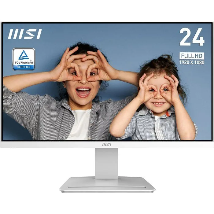 Ecran PC - MSI - 23 8 - FHD - 100Hz - Dalle VA - 1ms - Blanc - PRO MP2412W