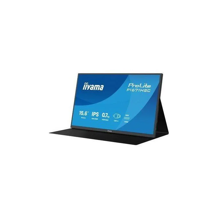 Ecran PC Portable - Iiyama - 16 - Full HD - Dalle IPS - 8ms - Prolite P1671HSC‑B1