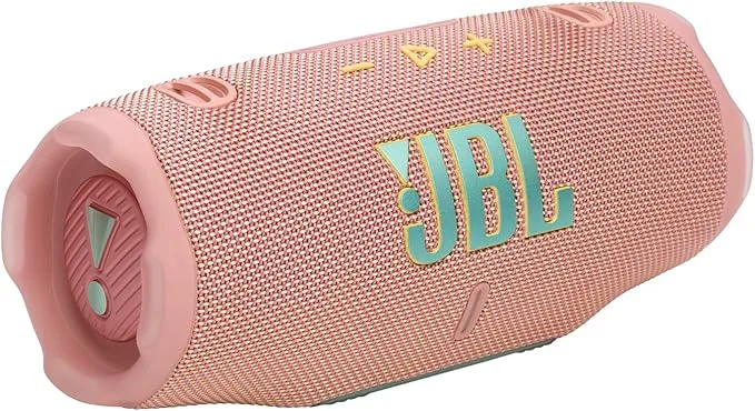 Enceinte portable bluetooth - JBL Charge 6 - Rose - Etanche et résistante aux chutes