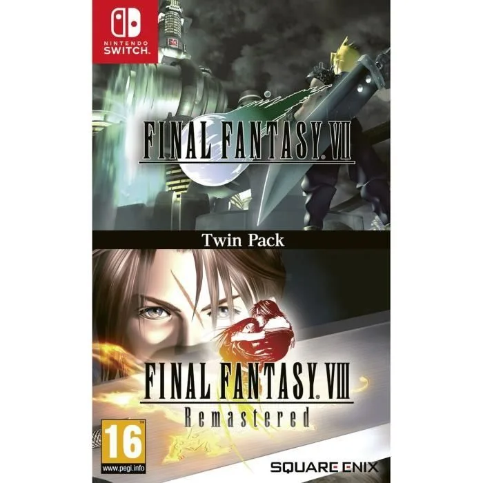 Final Fantasy VII et Final Fantasy VIII Remastered - Nintendo Switch